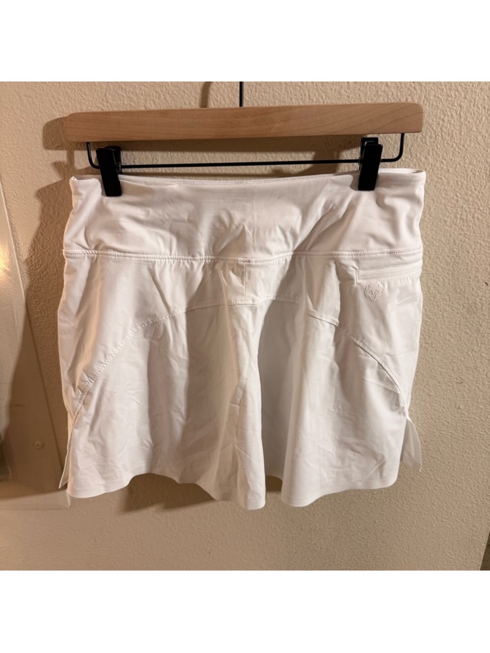 Greyson Phoenix Skirt White 17” Athletic Golf Tennis Skort Womens M